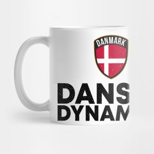Danske Dynamite Danmark Denmark Black Mug